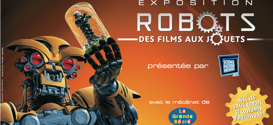 Ouverture de l'exposition Robots : Des Films aux Jouets à Saint-Brieuc